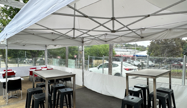 External Marquee Outdoor Area