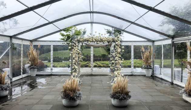 Clear Roof Wedding Marquee